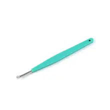 Ложка для чистки ушей из нержавеющей стали с силиконовой ручкой для ушей, Безопасный инструмент для удаления ушей для детей и взрослых, уход за больными, бытовой, Acce