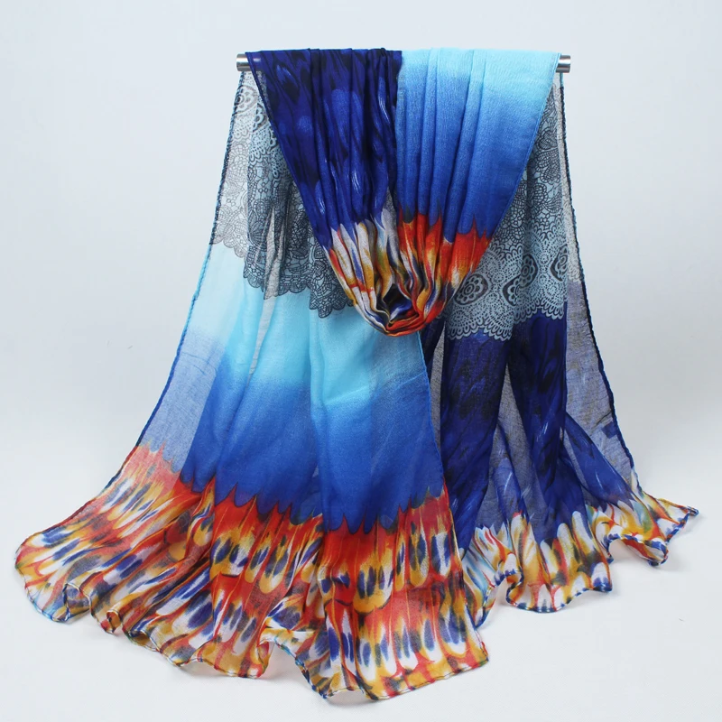 

New Winter Scarves For Women Hijab Scarf Cotton Printing Bandanas Scarf Female Fashion Winter Shawls And Scarves Wrap foulard