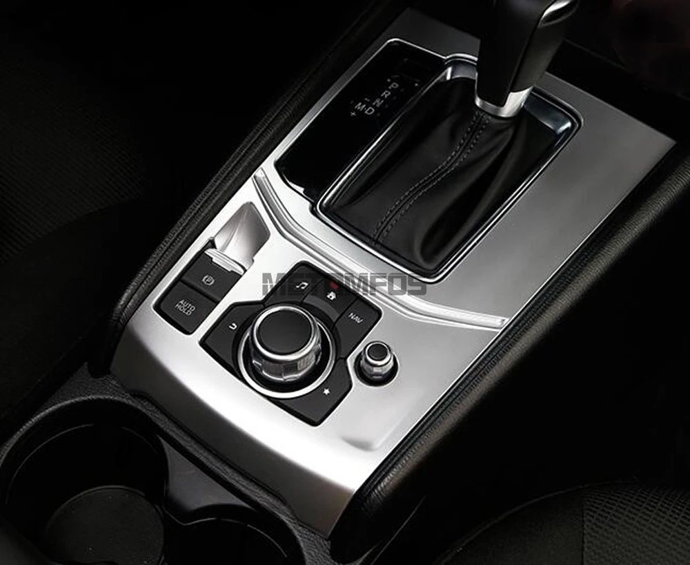 Для Mazda CX-5 CX5 KF углеродное волокно коробка переключения передач крышка формовочная отделка Декоративная рамка интерьерные автомобильные аксессуары