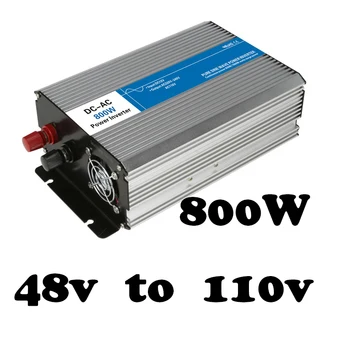 

48v dc to ac 110v 800w pure sine wave inverter off grid voltage converter,solar inverter LED Display AG800-48-110