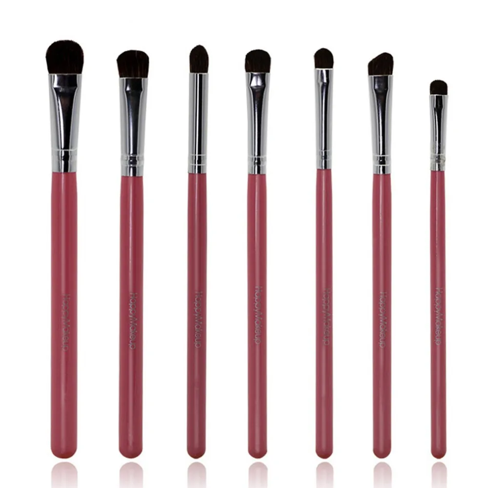 7-suit-HappyMakeup-eyeshadow-Brushes-Portable-4-colors-makeup-brushes-Makeup-Foundation-Tools-for-Women