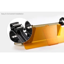 Складные Флип-очки для водителя День Ночь анти-ослепляющий антибликовый прозрачный вид spiegel авто аксессуары