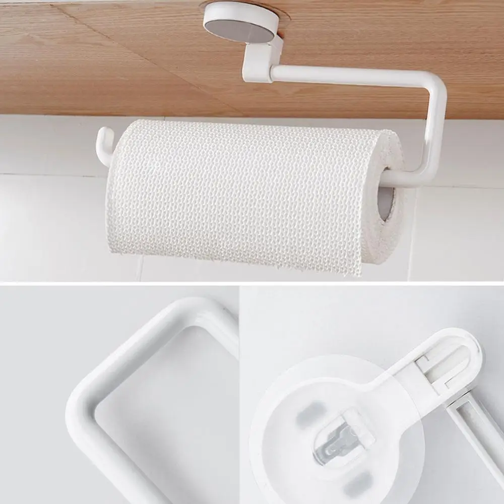 

Kitchen Tissue Holder Sticke Rack Roll for Bathroom Storage Tool Towel Estanterias Pared Decoracion Shelf Organizer Bathroomware