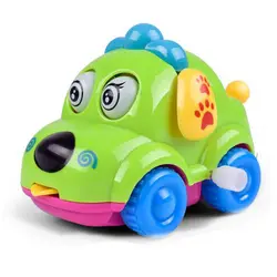 Детские Малыши образование игрушечный часовой механизм автомобиль Забавный ребенок обучение ветер-вверх игрушки