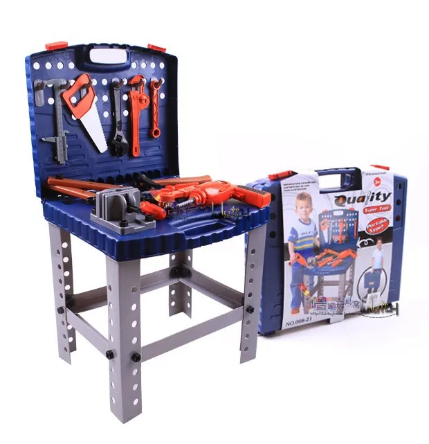 

Simulation Tool Toys Hottest Children Pretend Play Toys Repair Tools Set Toys Children's tool kit tool box Electric drill toys