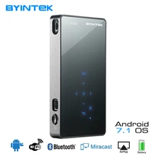 BYINTEK UFO P8I Android 7.1 OS Projector mini portable micro Built-in WIFI Bluetooth 4500mAH Battery with HDMI USB SD Card