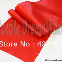 Красный 1" x 108" Атлас Настольная дорожка Свадебные украшения/украшение партии/Свадебная вечеринка питания украшения Цвета