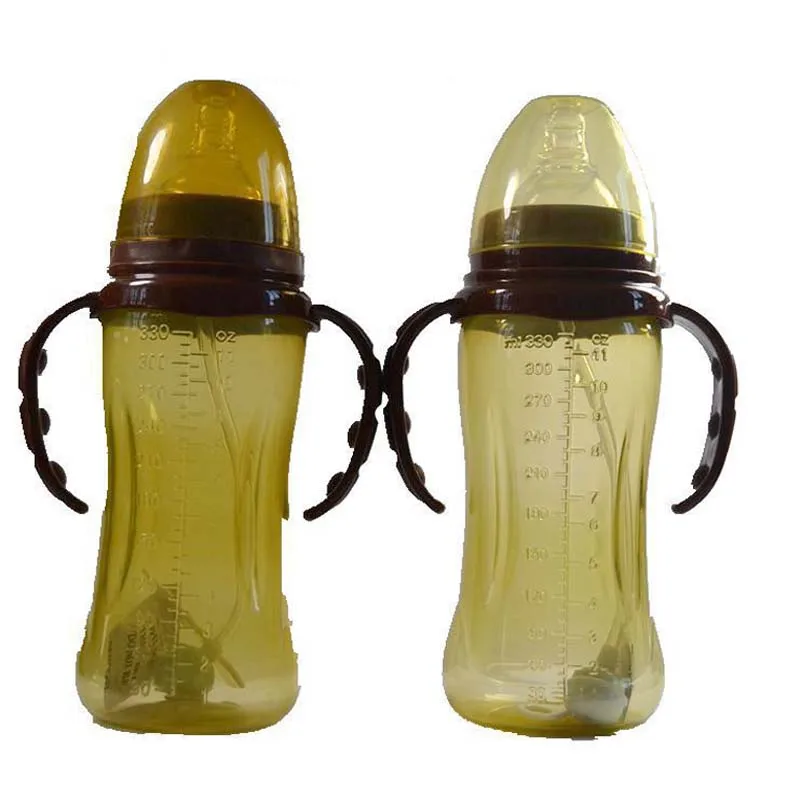 210 мл/330 мл детская бутылочка для кормления PP бутылка с ручкой стандартный размер бутылочка для кормления автоматическая поилка с бутылочкой для грудного молока