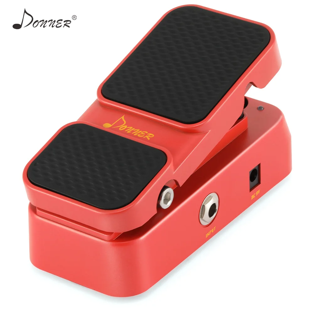 

Donner 2 in 1 Acitve Volume Vintage Wah Vowel Mini Combines Effect Guitar Pedal Analog Circuit Pedals Guita parts Accessories