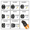 SN02WF SN06WF SN06WFL SN16WF SN01C SN02C SN0725 SN02WF2C MINI EUROP STYLE Die Sets for SN crimping tool crimping plier jaws ► Photo 1/2