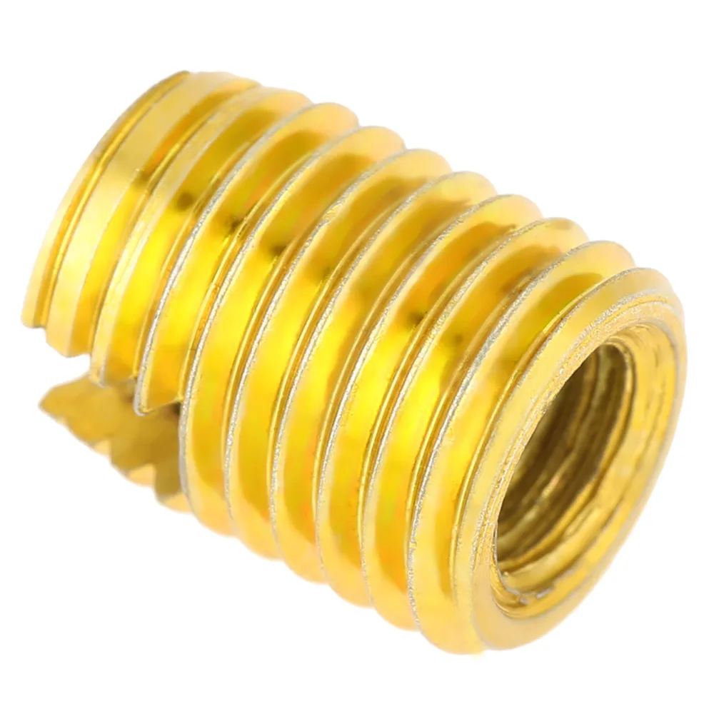 Buy 10pcs/Lot Self Tapping Threaded Insert Steel With