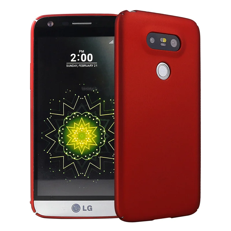Full Protective Case For LG G5 H850 Cover Luxury Brand Hard Plastic PC