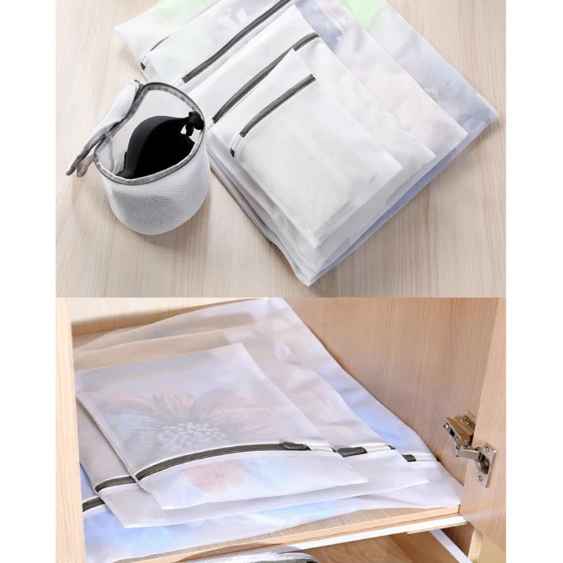 Fine Mesh 30*40CM Laundry Bags Garment Delicate Protection Bags with