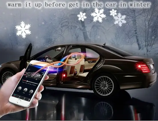 benz remote starter-warm up