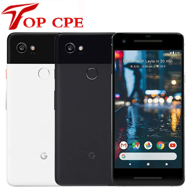 Оригинальный смартфон Google Pixel 2 XL 2XL XL2 4G LTE 64 Гб 128 5 0 дюйма Snapdragon 835 Восьмиядерный