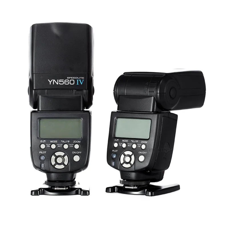 

YONGNUO YN560 IV YN-560IV Wireless Flash Speedlite Master + Slave Flash + Built-in Trigger System for Canon Nikon Digital Camera