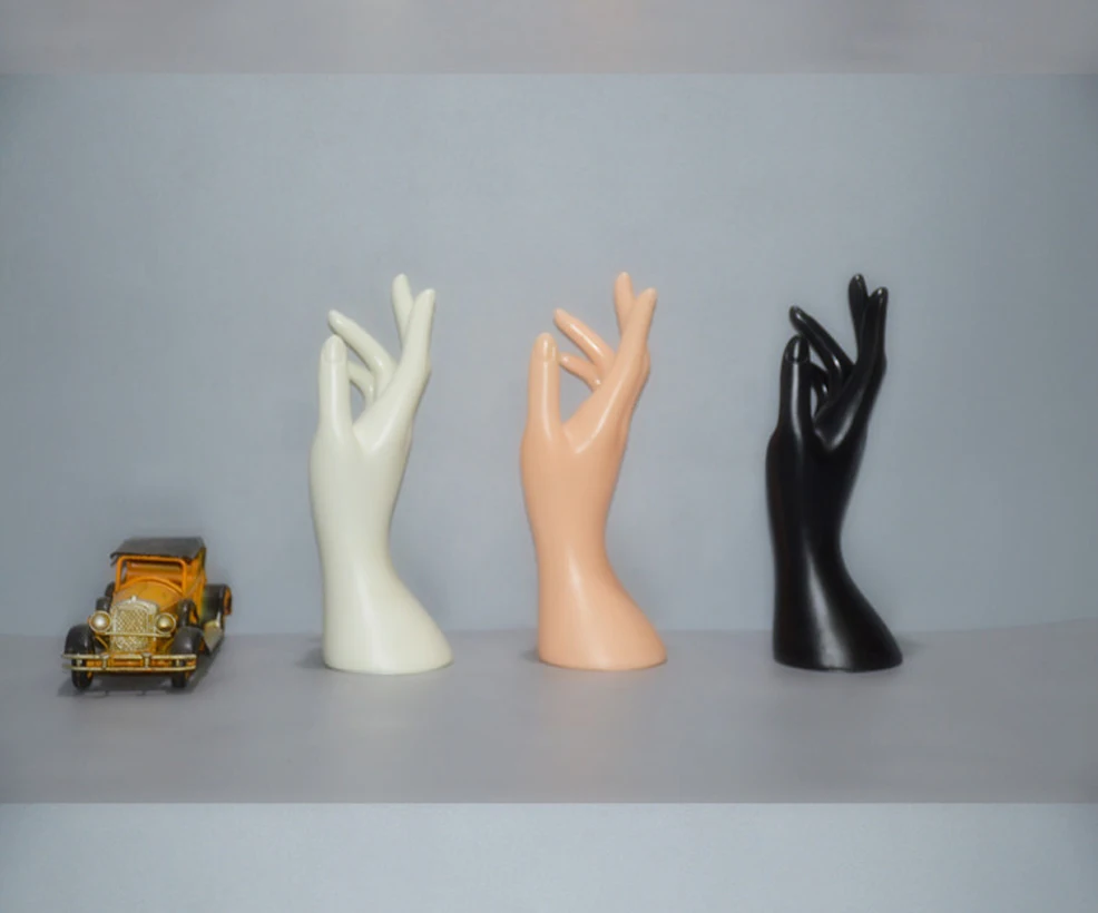 1 шт. женский манекен ручной руки дисплей база мужские перчатки Ювелирный стенд для моделей цвет кожи