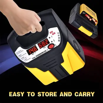

NEW 12V 24V Car And Motorcycle Battery Charger Full Intelligent Automatic Universal Battery Copper Charger