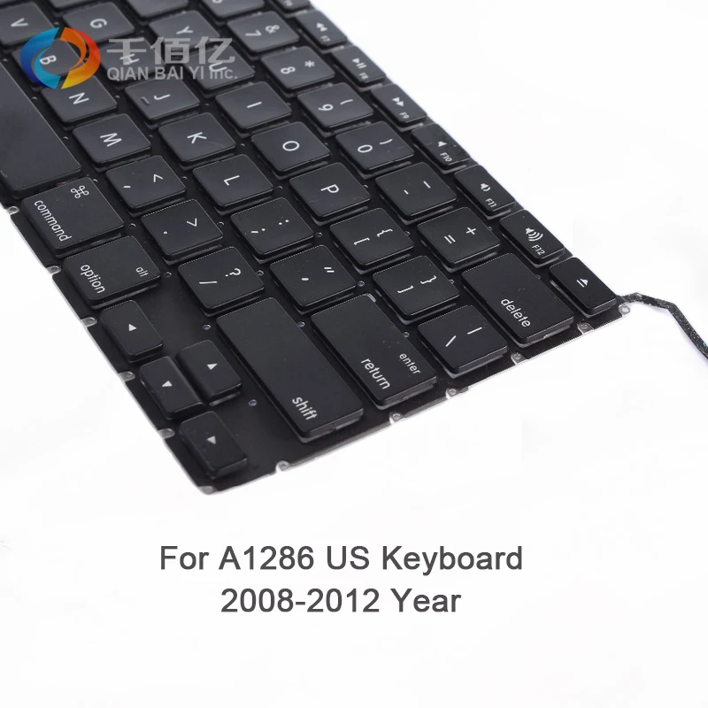 Фирменная Новинка для MacBook Pro 15 "A1286 Малый введите США клавиатура с 100 шт. клавиатура Шурупы 2009-2012 лет