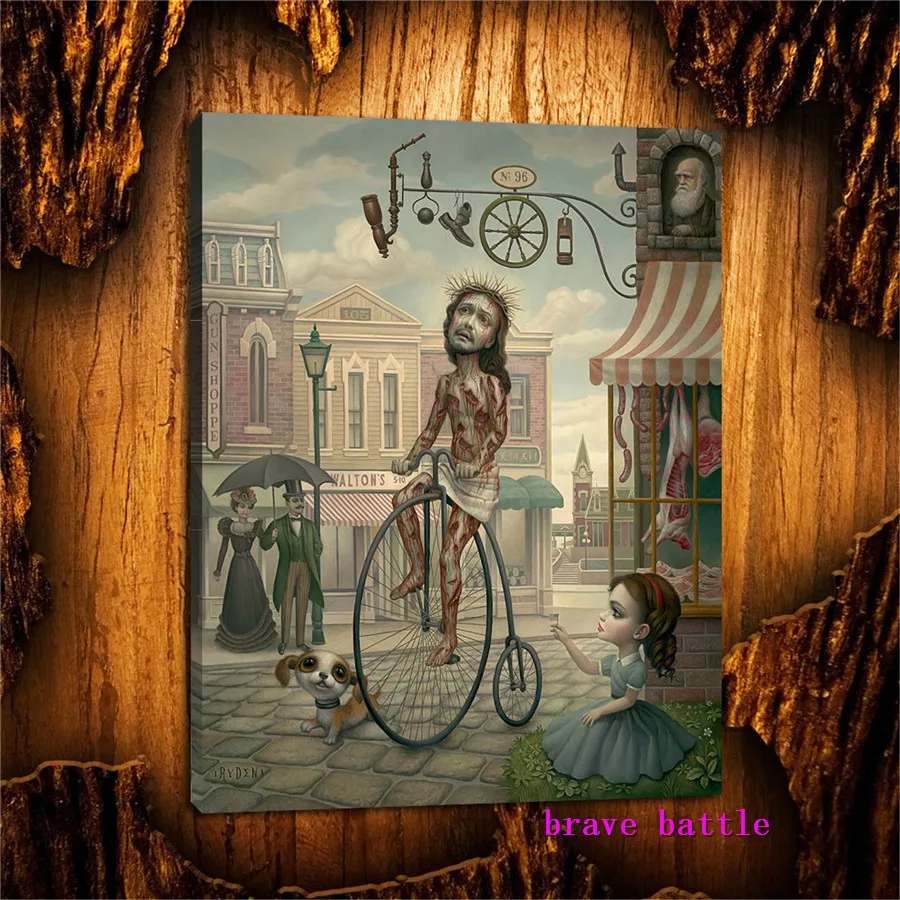 Mark Ryden детский необычный холст для живописи Тёмный мир гостиная спальня домашний