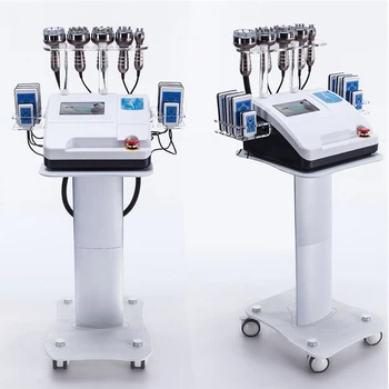 

6in1 RF Radio Frequency Vacuum lipo Laser Cavitation 40K Lipo Laser cavitation RF Slimming machine