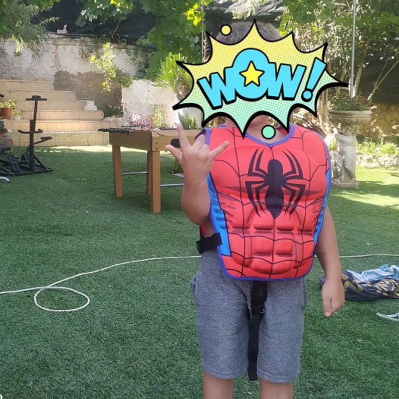 Koop Kinderen Kids Zwemvest Drijvende Vest Jongens Drijfvermogen Veilig Vest Avengers Super Hero Patroon Drijvende Zwemmen Zwembad Badpak