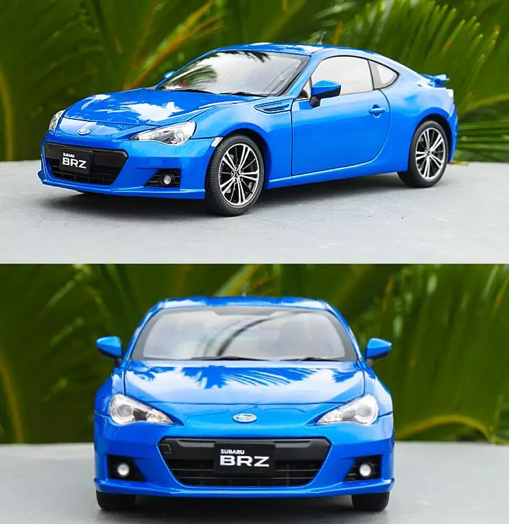 1:18 передовая модель автомобиля из сплава, SUBARU BRZ GT86, литая металлическая модель игрушечного автомобиля, коллекция подарков