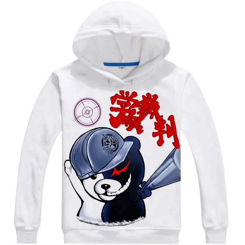 Dangan Ronpa горячая Распродажа толстовок осень модный принт популярные мужские толстовки и Толстовка Забавный пуловер толстовки Dangan Ronpa - Цвет: 4