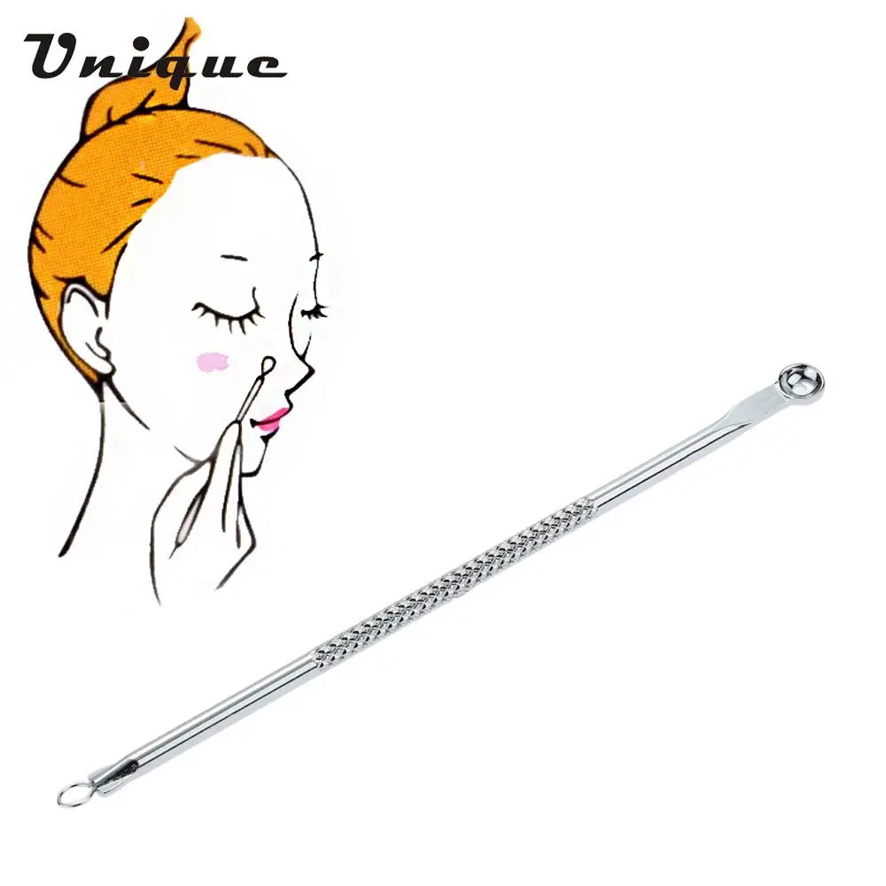 

1Pc Acne Blemish Needle Blackhead Remover Cleaner Tool For Face Skin Care point noir Edgebend Needle Black Head Pimple Skin Care