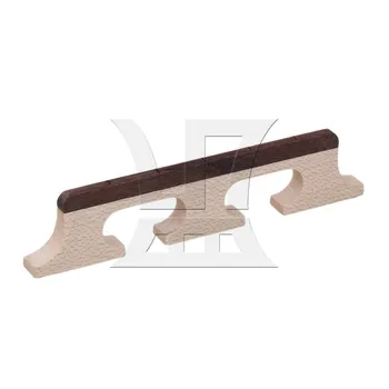 

Yibuy 5 String Banjo Bridge 5/8" Maple And Ebony Popular 3-Legged Model