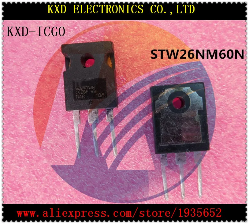 Aliexpress.com : Buy STW26NM60N STW26NM60 26NM60N W26NM60 TO247 10pcs ...