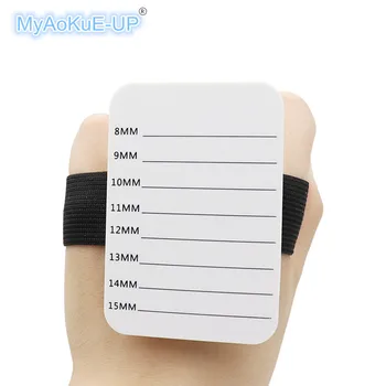 

Acrylic Lash Stand Pallet Eye Lash Holder Pallet With Belt Hand Eyelash Extension Grafting Eyelashes Makeup Tools