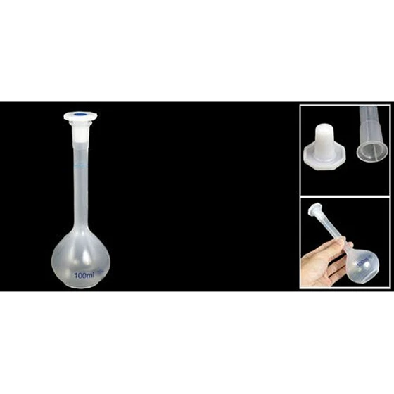 Новая химическая лаборатория прозрачная белая пластиковая ваза в форме измерительные мензурки колбы 100 мл