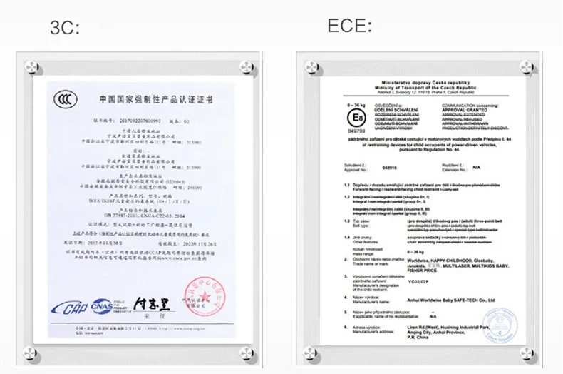 360 вращать детское автомобильное сиденье стальная рама с интерфейс ISOFIX автокресла для 0-3 лет ребенок ECE и 3C Сертификация