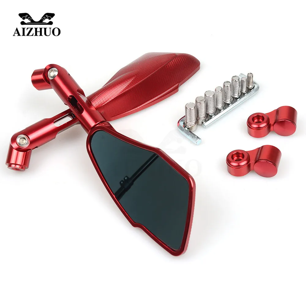 Universal Motorcycle Rearview Mirrors Rear View Side Mirror FOR HONDA PCX150 PCX 150 NC750X SHADOW 750 STEED Vtx 1300 VTX 1800