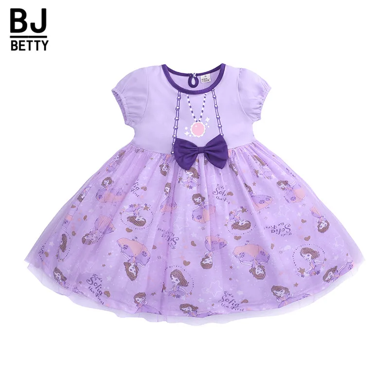 

Unicorn Party New Girl's Princess Dress Children Clothes Baby Party dresses for Tulle Dress Halloween Girls Costumes BBD076