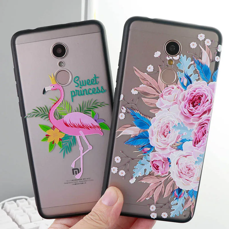 

Birds Phone Cases for Xiaomi Redmi Note 4 5 6 X A Plus Pro A2 Lite Flowers Case Soft Silicone Fitted Luxury Phone Covers