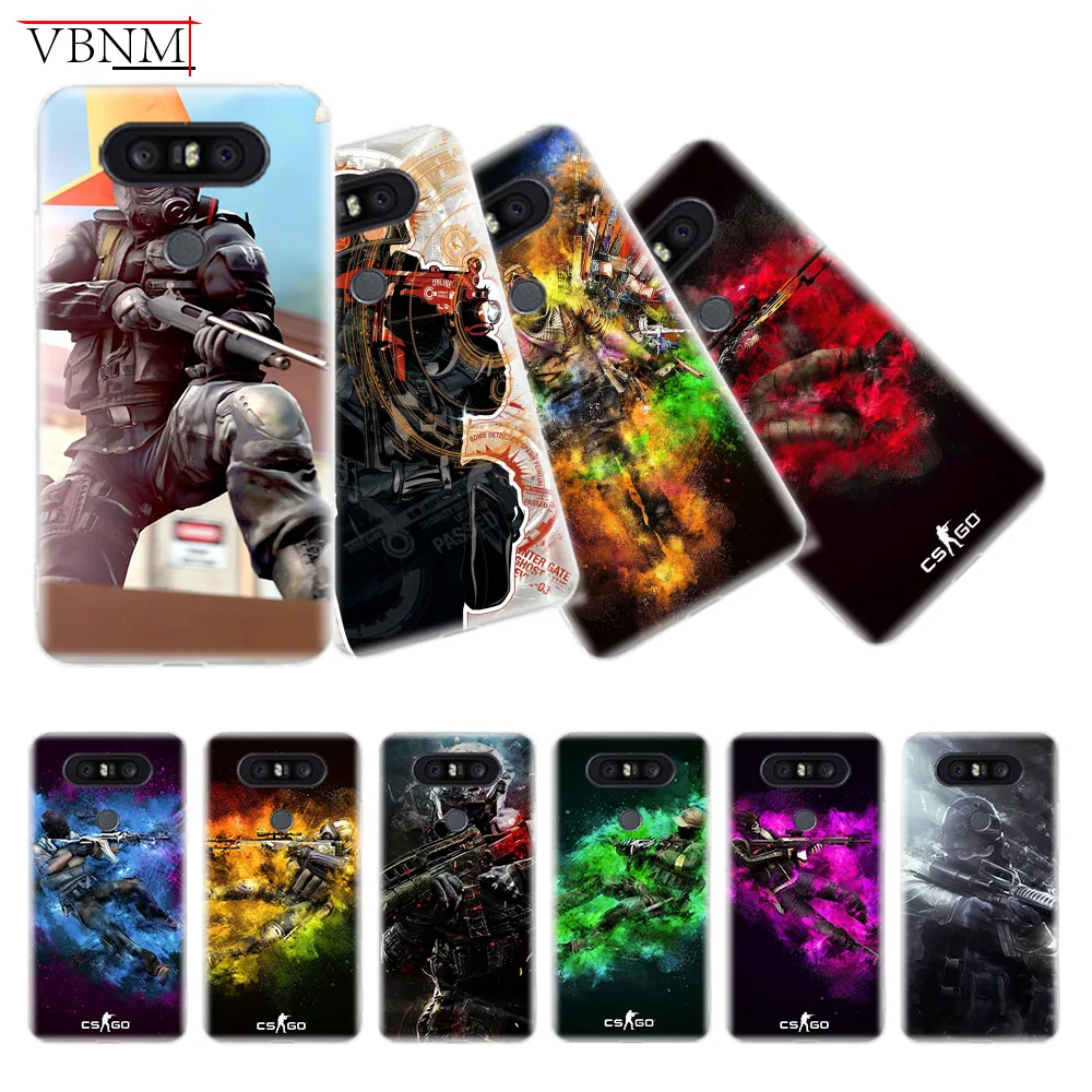 CS GO для игры в войнушки Популярные силиконовый чехол телефона LG G4 G5 G6 G7 q6 Q7 Q8 V10 V20 v30