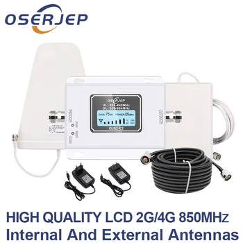 

Gain70dB CDMA Signal Amplifier LTE Band 5(850 CDMA) Signal Repeater GSM CDMA 850MHz Mobile Phone Signal Booster with LCD Display