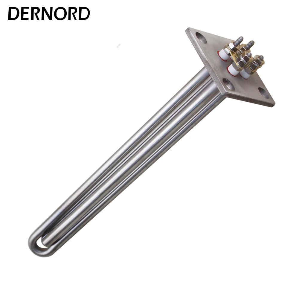 Flat Flange Water Heating Element 36V 1200W Electric Tubular Heater Water  Heater Resistance Immersion Heating Element - AliExpress