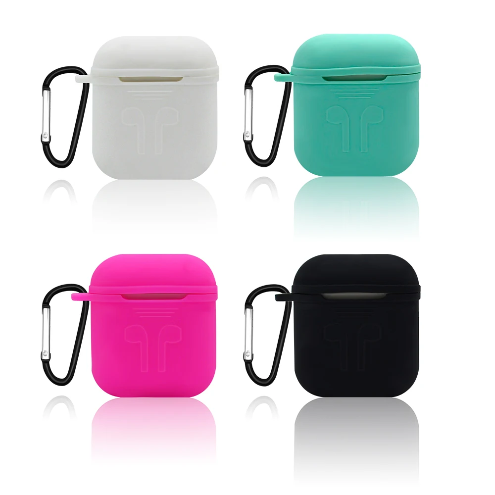 Для гарнитура для airpods Мягкий силиконовый чехол противоударный защитный