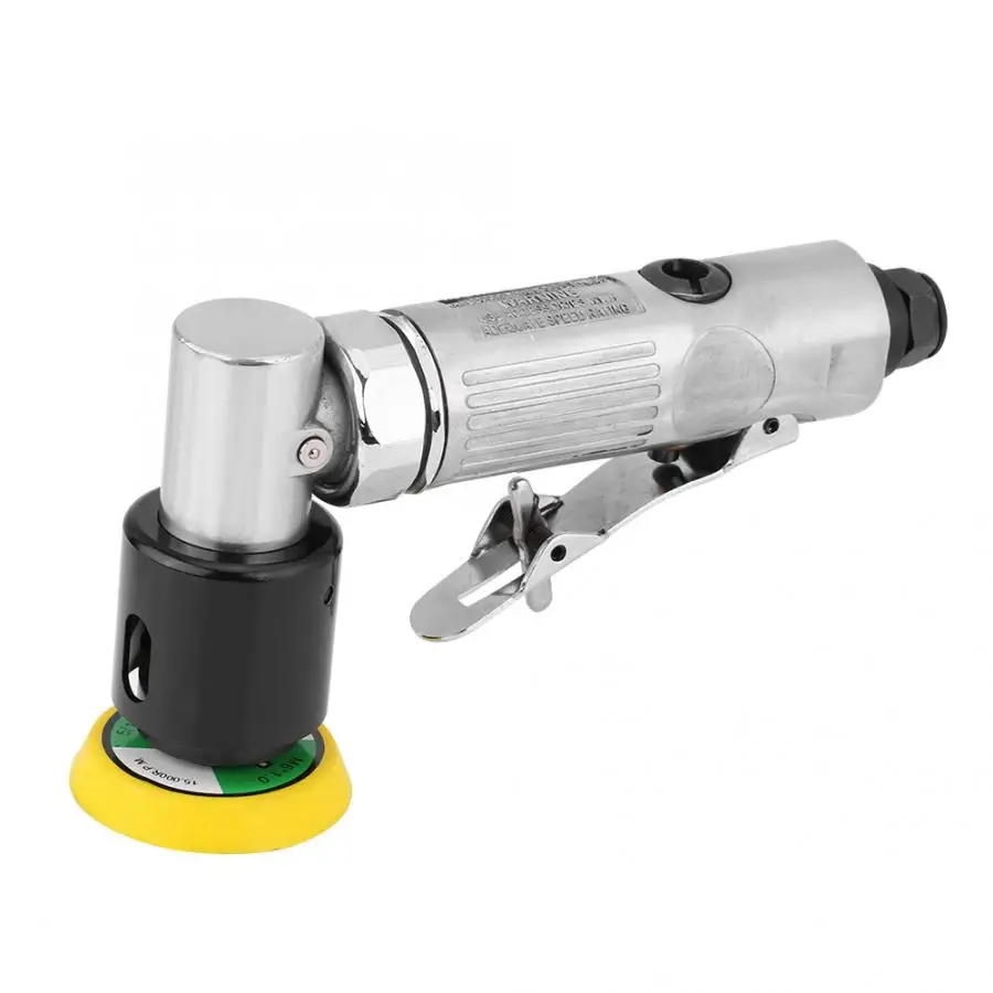 

Pneumatic Polisher 2 Inch Orbital Air Sander 15000RPM Pneumatic Polisher Hand Sanding Tool Mini Disc Aluminium
