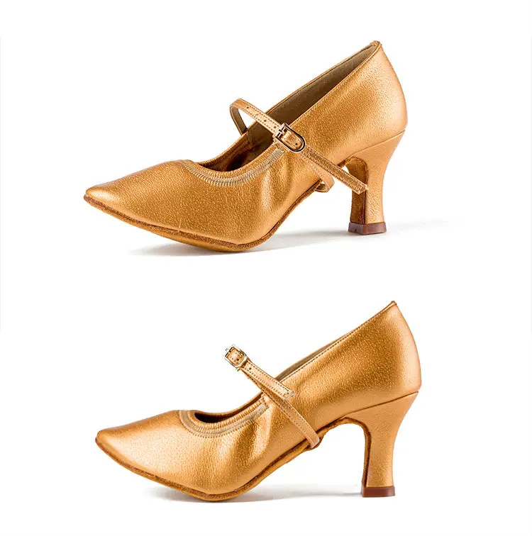 20161103_131734_056Dance shoes Women shoe Latin shoes Soft Bottom Genuine Leather Sports shoes BD 125 Modern Jazz Soft wear-resistant