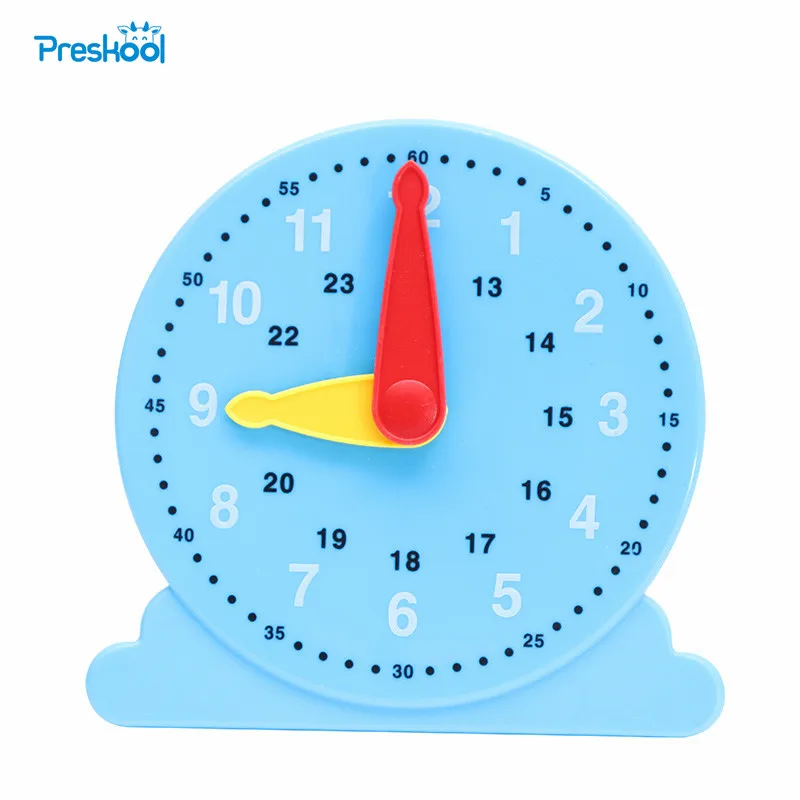 Preskool Baby Toy For Children Cognition Clock Education Toy Early Learning Brinquedos Juguetes