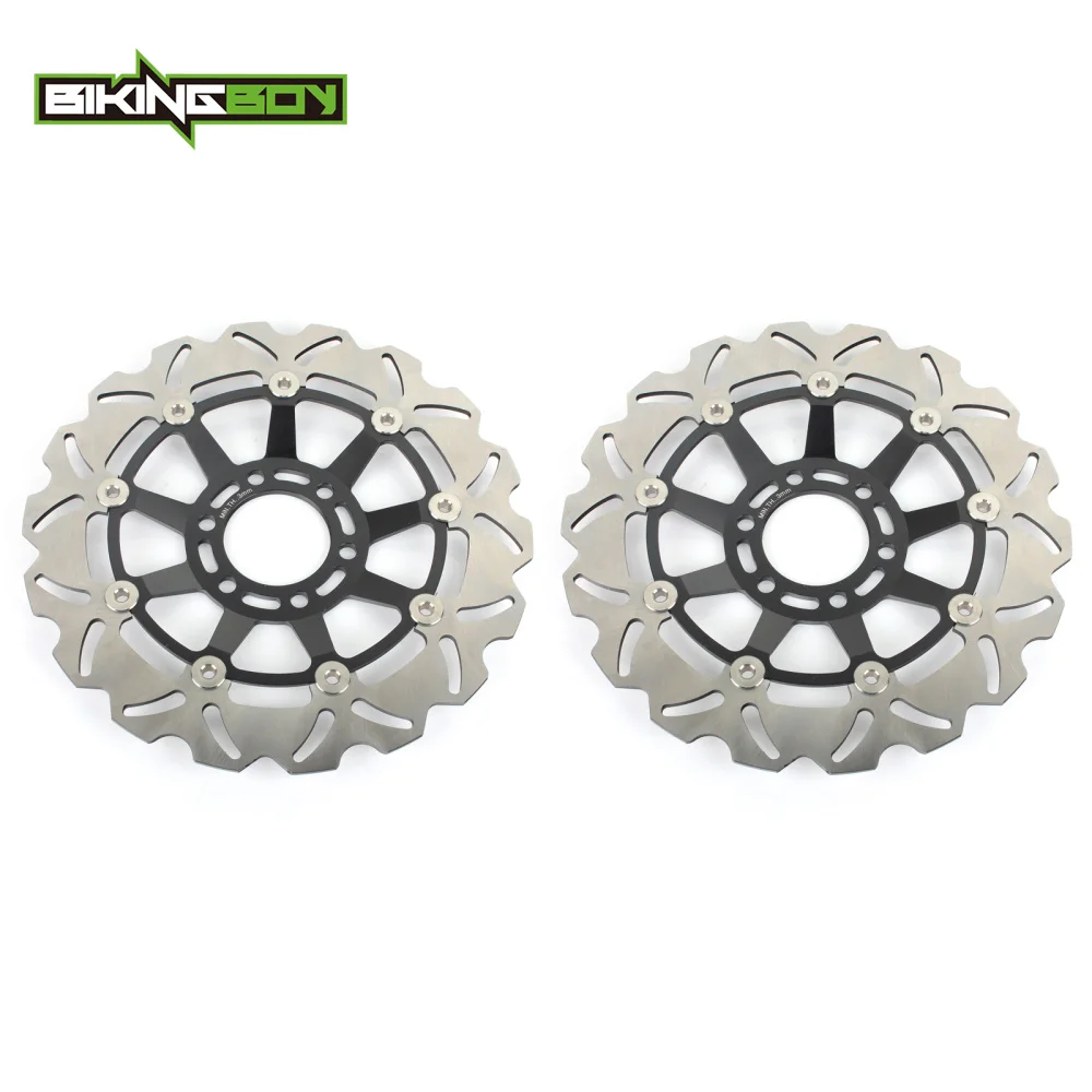 Передние тормозные диски BIKINGBOY для HYOSUNG GT 250 2004 2012 R 06 12 GT650 / Sport 04 GT650S 05 11 10