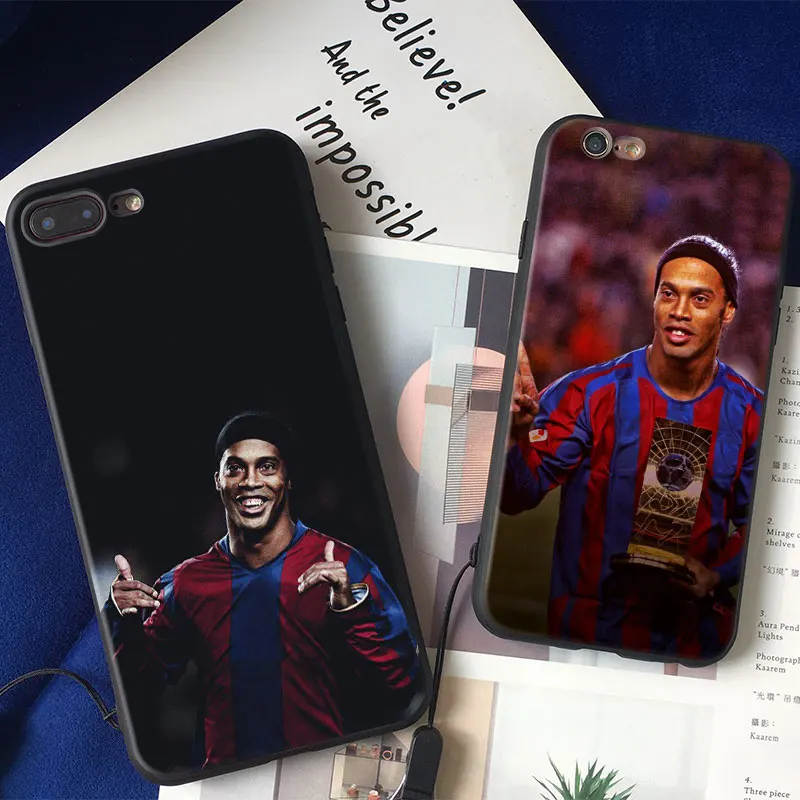 

Ronaldinho Coque Cool Cover Shell Soft Silicone Tpu Phone Case For Apple iPhone 5 5s Se 6 6s 7 8 Plus X XR XS MAX