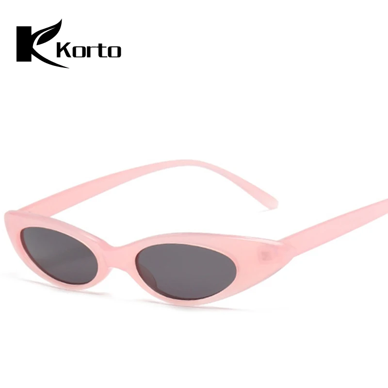 

Oval Cat Eye Sunglasses for Women Lentes Yellow Lenses Woman Eyeglasses Vintage 80S 90S Ladies Small Eyewear 2018 Men Glasses