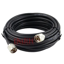 10 Meters LMR300, 5d-fb coaxial cable with 2 N-Male Connectors, signal repeater outdoor antenna extension cable 10 Meters LMR300, 5d-fb coaxial cable with 2 N-Male Connectors, signal repeater outdoor antenna extension cable