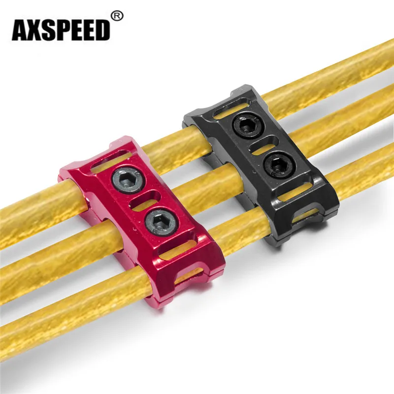 

1Pcs CNC hardened ESC motor battery 12AWG/10AWG Connector Metal wire finishing for 1/10 rc car
