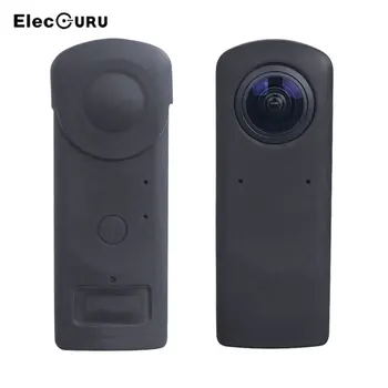 

for Ricoh Theta Z1 Case,Soft Silicone Lens Protector Scratch-proof Protective Cover for Ricoh Theta Z1 Camera Accessories,Black